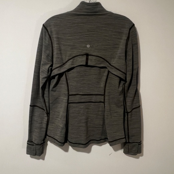 Lululemon Define Jacket Olive Green & White Pattern - 10 - Picture 6 of 9